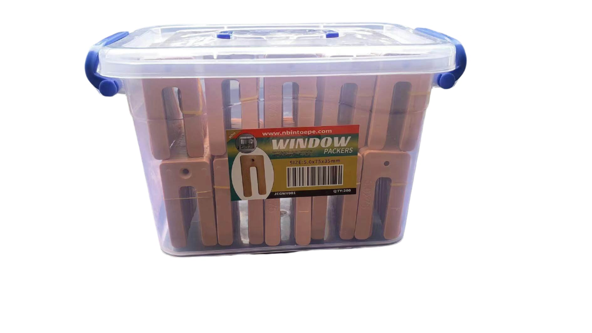 Window Packers – Yellow, 75 x 35mm (5mm & 10mm Thickness) - JE Group