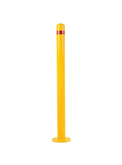 Yellow Steel Pipe Satety Bollard D76*H90*T2 - JE Group