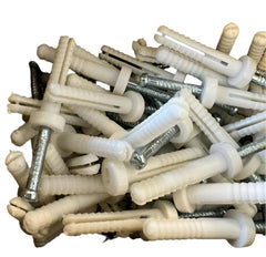 Nylon Nail Anchor – Round Head, M5.0 x 25mm - JE Group