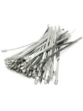 Stainless Steel Cable Ties - 100PC per Pack (Various Sizes) - JE Group