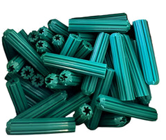 Wall Plug – Tapered End, Green Plastic, 7x35mm - JE Group