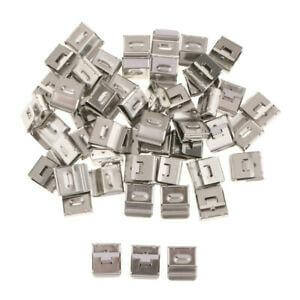 Stainless Steel Panel Clips / 2 Cables Solar Cable Panel Clip - JE Group